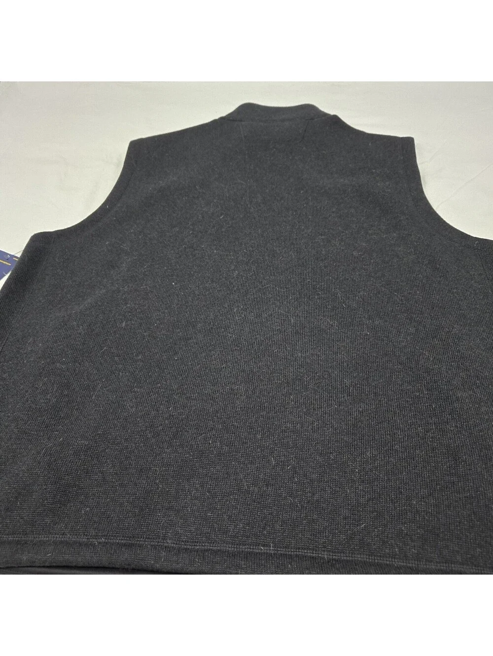 NWT Men's XXL Polo Ralph Lauren Grey Sweater Vest Full-Zip Performance Pockets